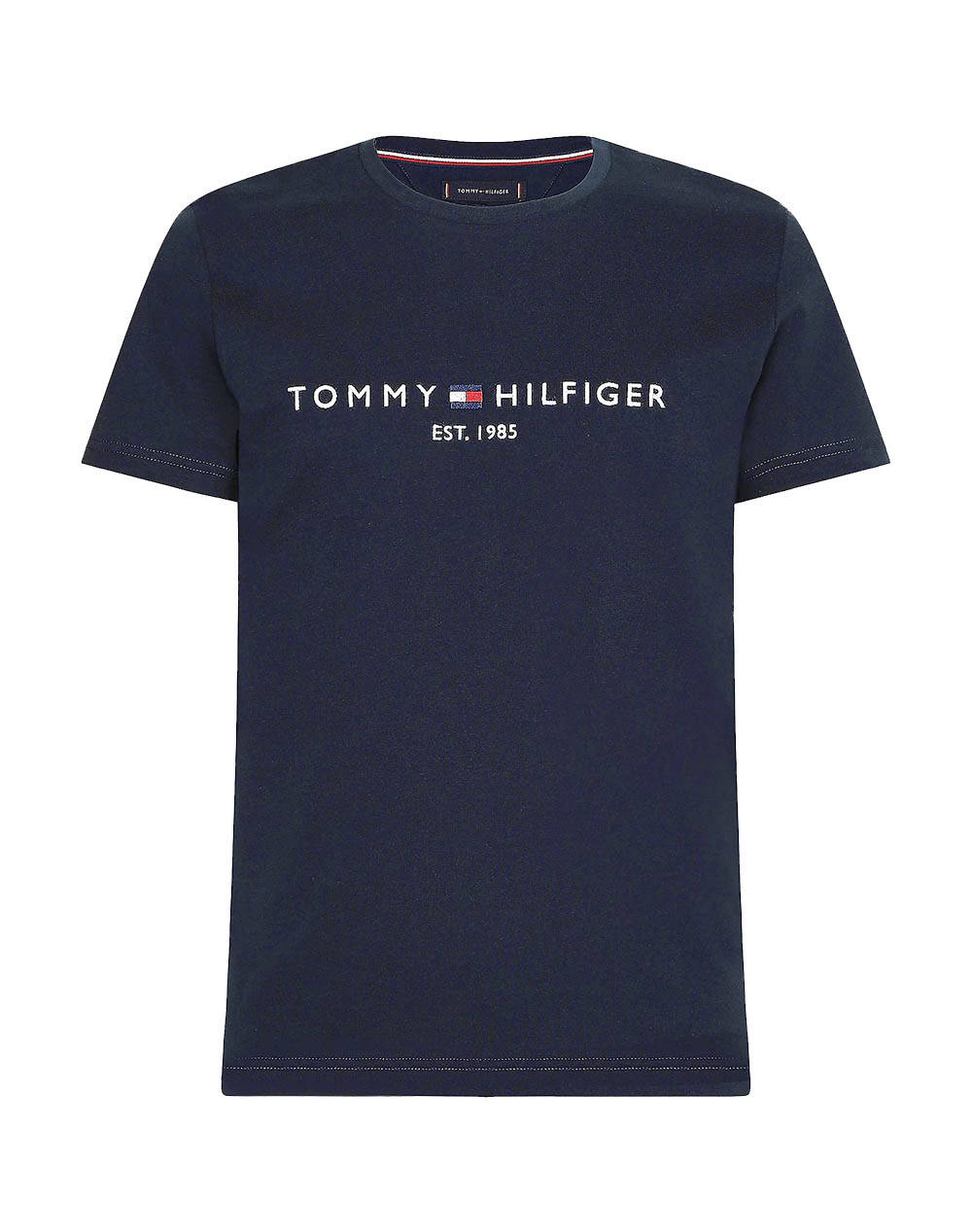 Tommy Hilfiger Modern Fit Core Navy Tommy Logo Tee