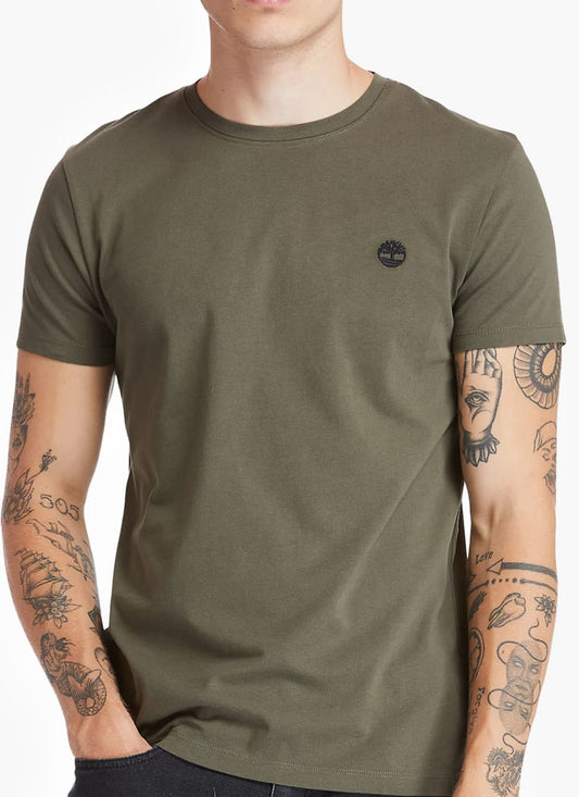 Timberland Slim Fit Olive Green T-Shirt