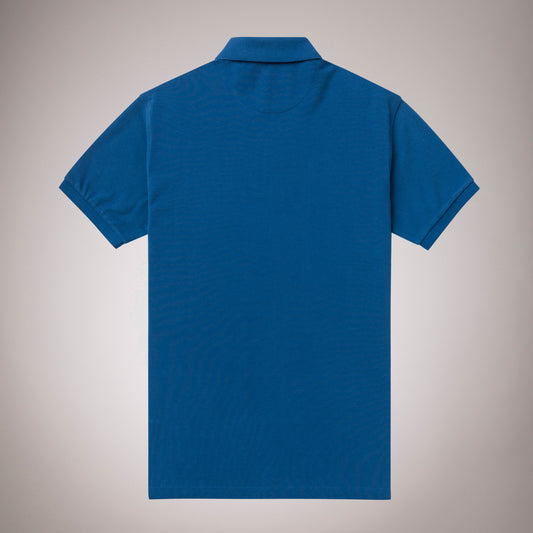Marlboro Basic Light Blue Piquet Polo T-Shirt