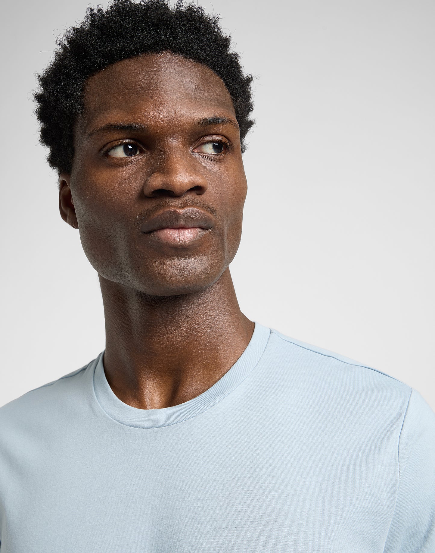 Lee Patch Logo Concrete Gray T-Shirt