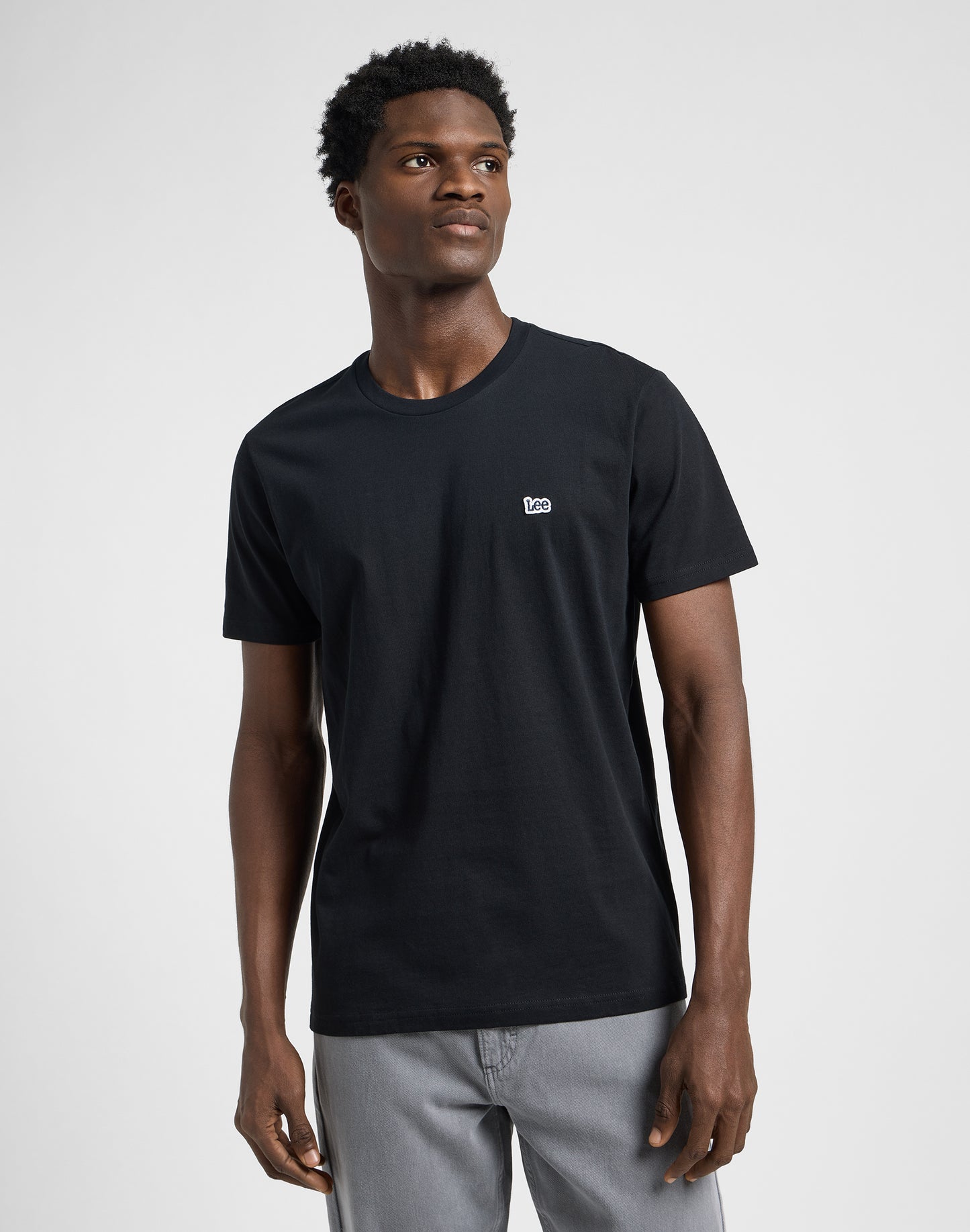 Lee Patch Logo Unionall Black T-Shirt
