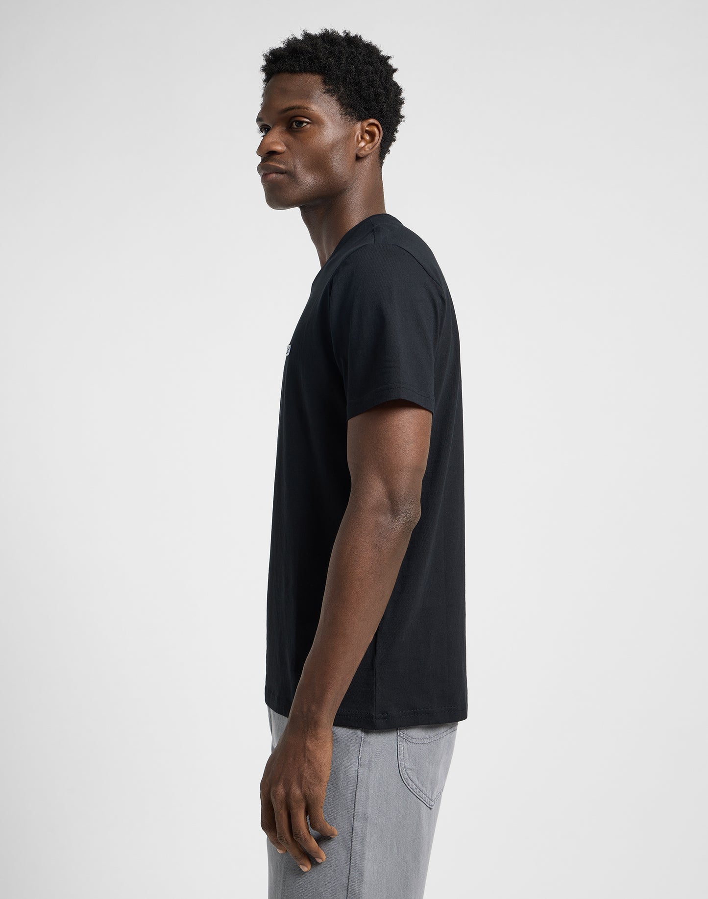 Lee Patch Logo Unionall Black T-Shirt