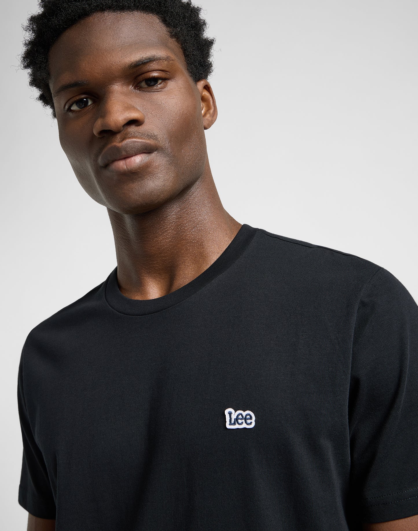 Lee Patch Logo Unionall Black T-Shirt