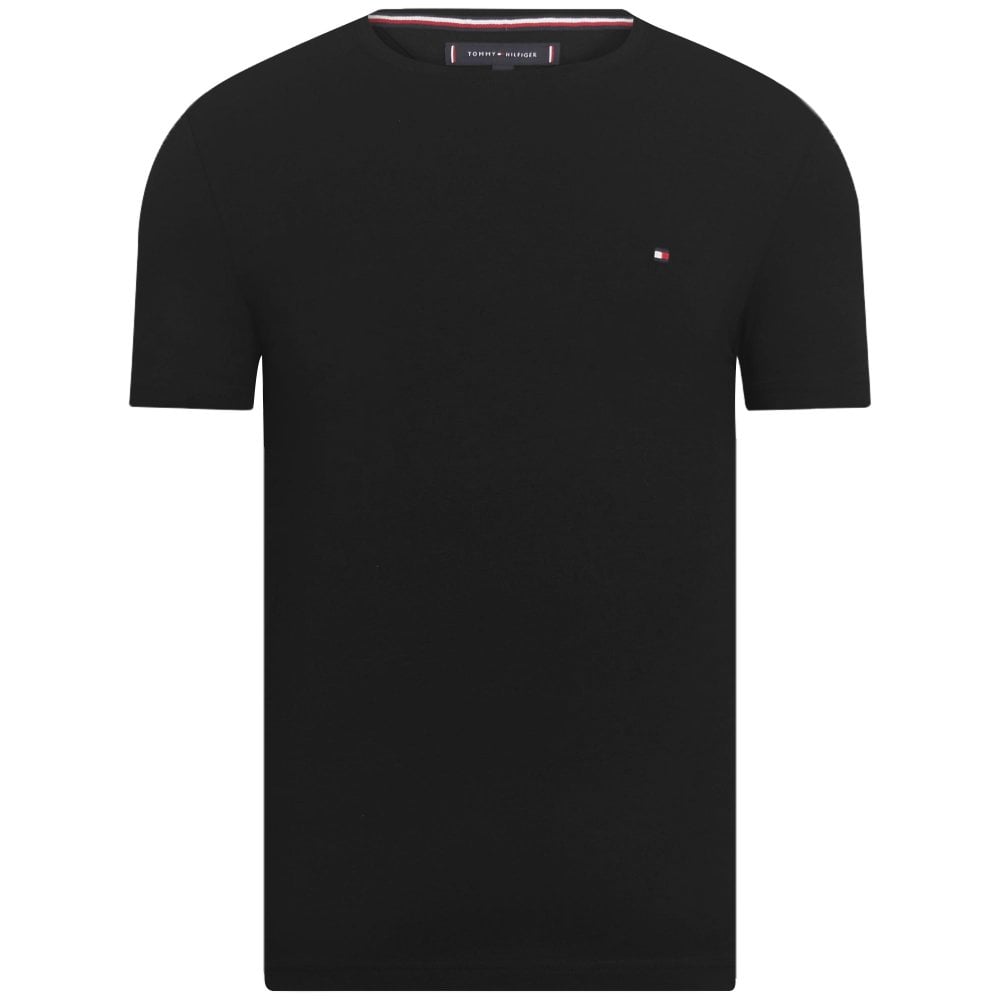 Tommy Hilfiger Casual Fit Essential Black T-Shirt