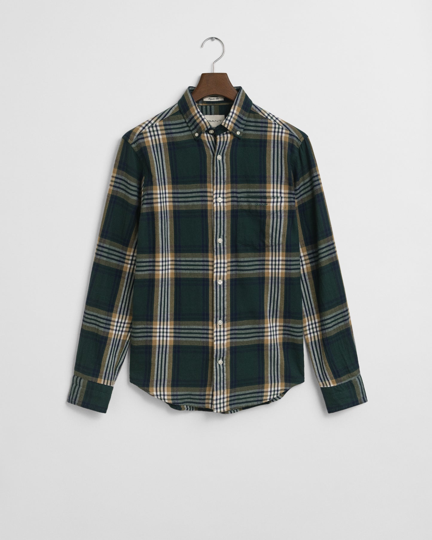 GANT Regular Windblown Flannel Check Shirt