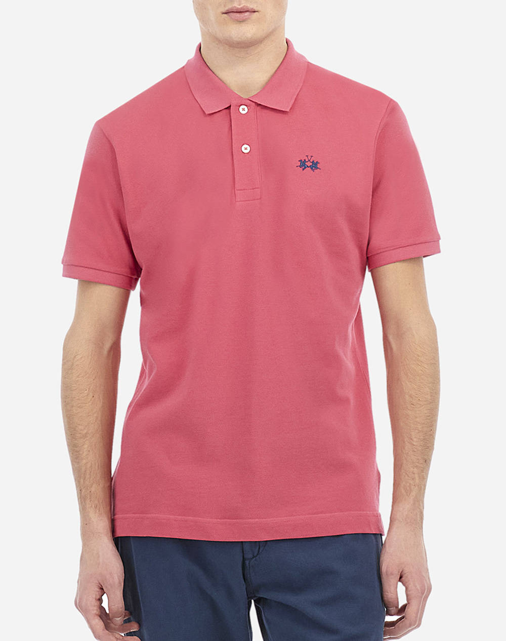 La Martina Light Coral Polo T-Shirt