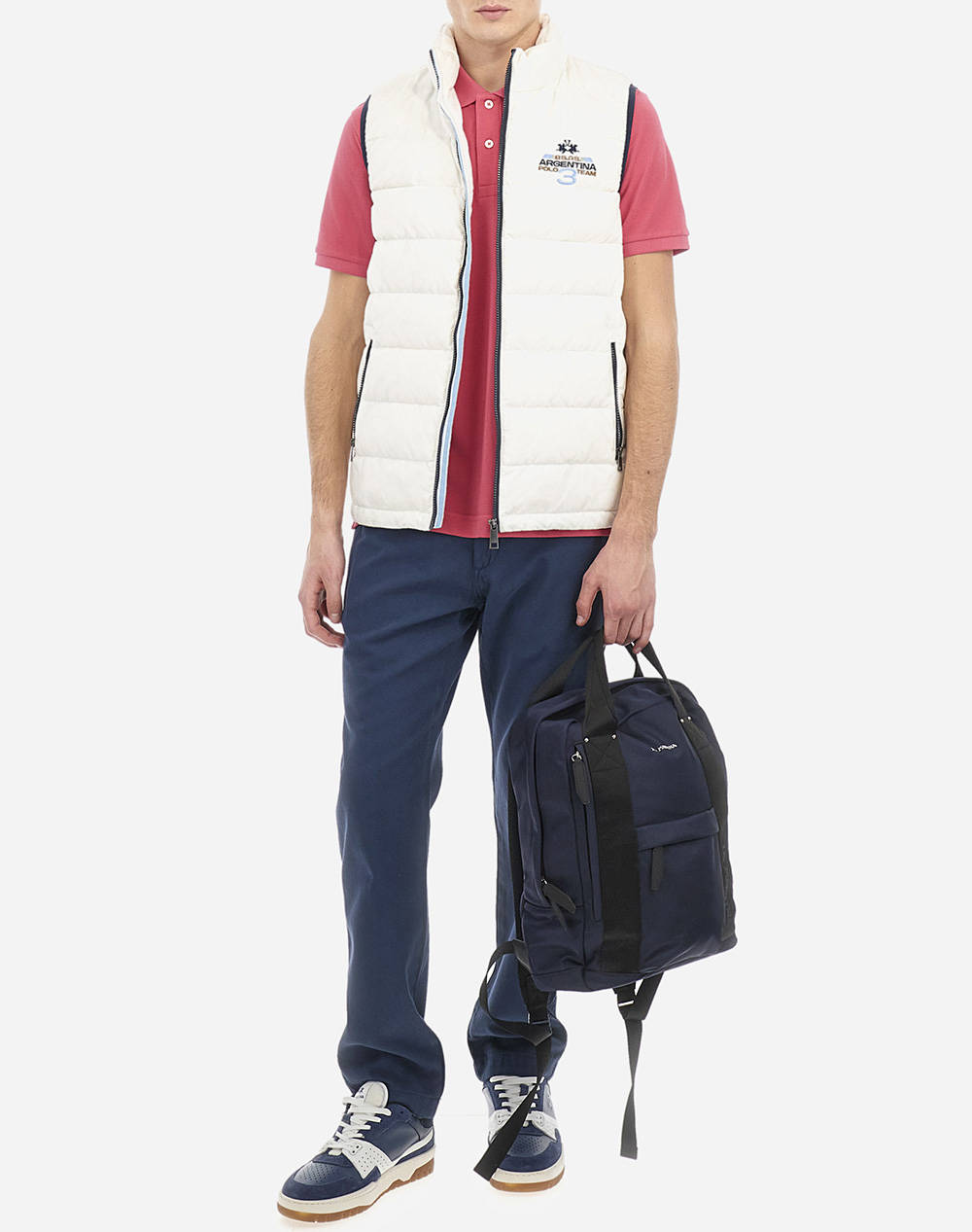La Martina Light Coral Polo T-Shirt