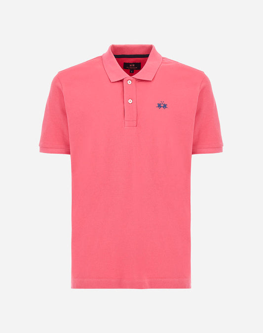 La Martina Light Coral Polo T-Shirt