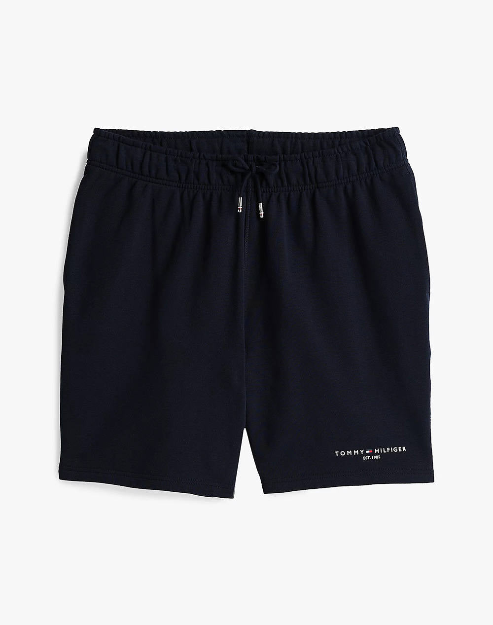 TOMMY HILFIGER DARK BLUE SMALL TOMMY LOGO SWEATSHORTS