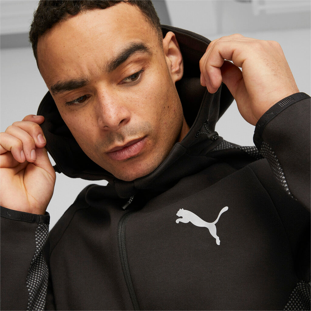 PUMA EVOSTRIPE Hoodie DK Black