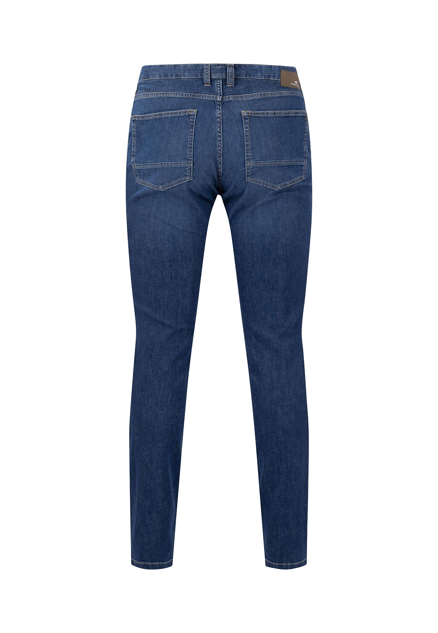 Fynch-Hatton Casual Fit Mid Blue Lightweight Summer Denim
