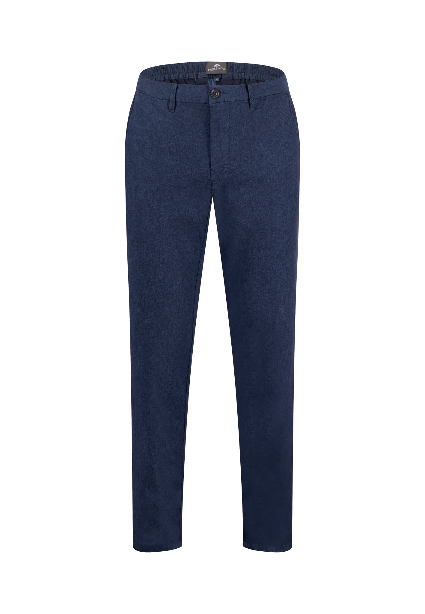Fynch-Hatton Casual Fit Navy COLI Twotone Structure Chino
