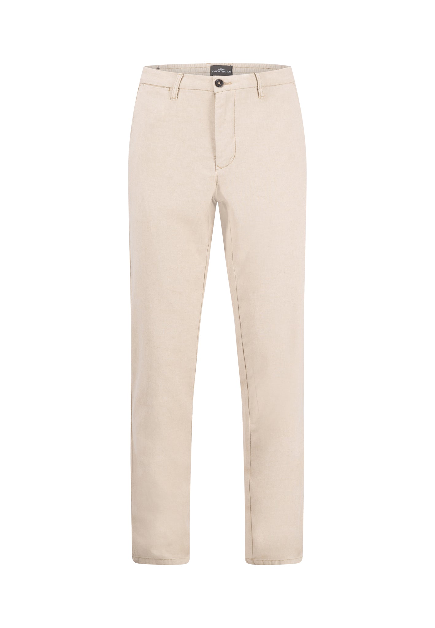 Fynch-Hatton Casual Fit Stone COLI Twotone Structure Chino