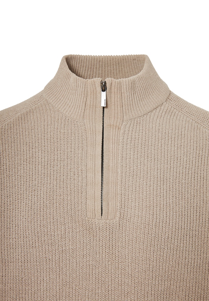 Funky Buddha Ash Half-Zip Knitted Sweater