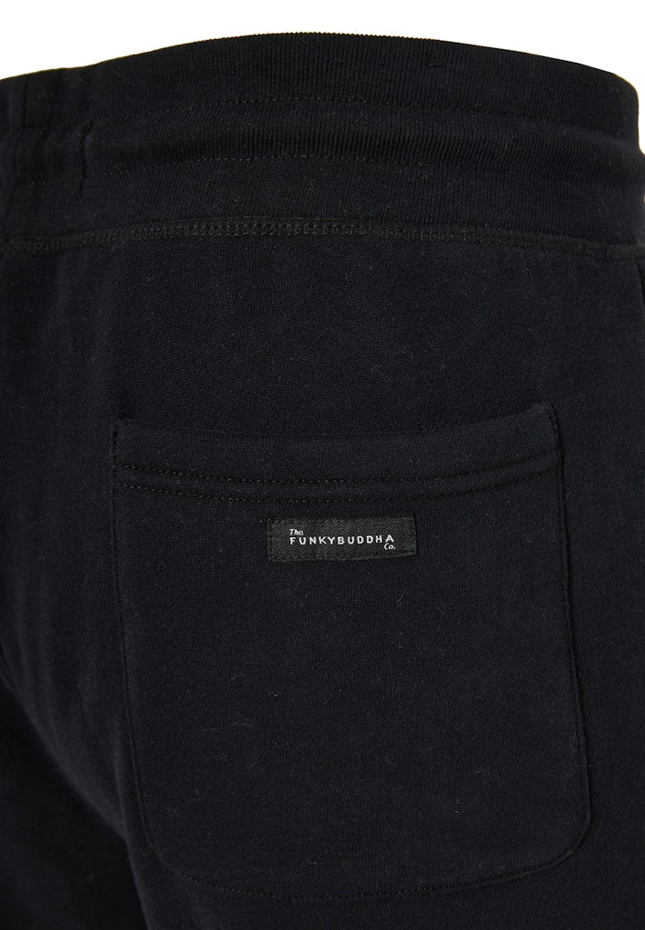 Funky Buddha Black Jogger Sweatpants