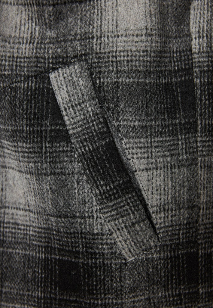 Funky Buddha Casual DK Grey Collared Jacket