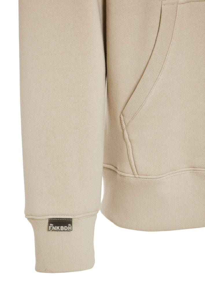 Funky Buddha Greige Sweater Hoodie