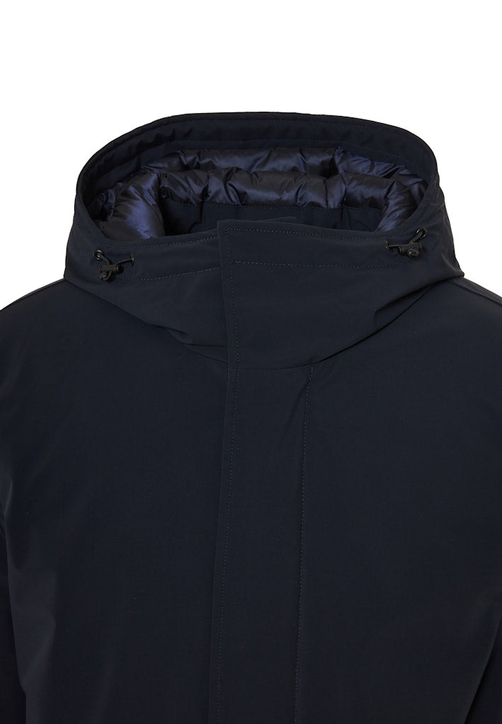 Funky Buddha Comfort Navy Parka Jacket
