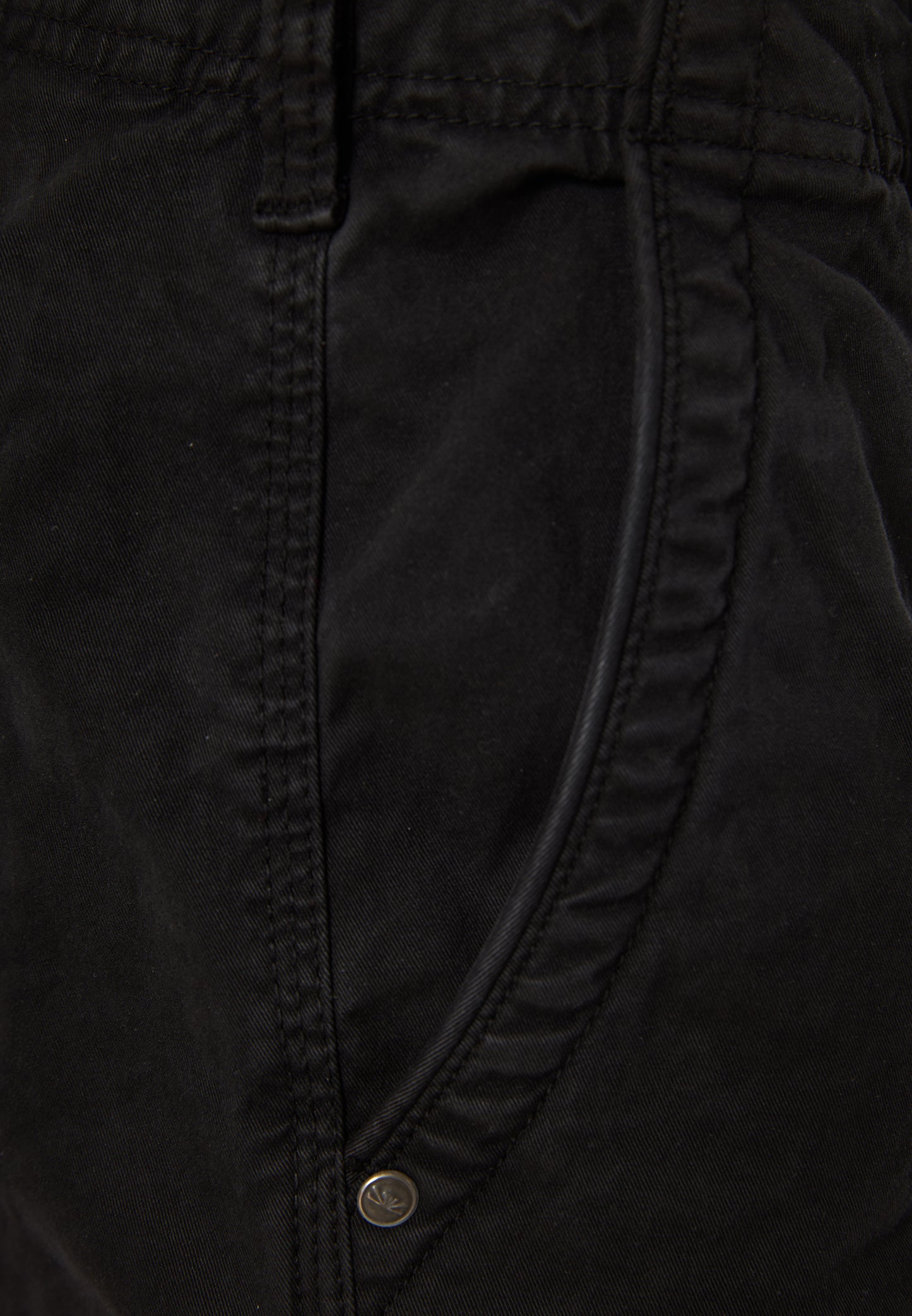 Funky Buddha Essential Black Βερμούδα Cargo