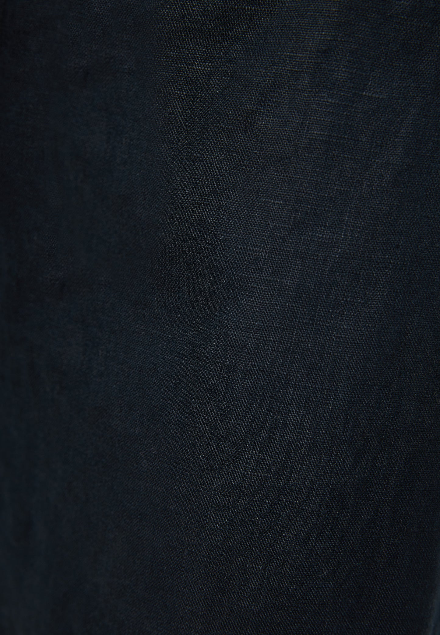 Funky Buddha Comfort Fit Black Linen Pants