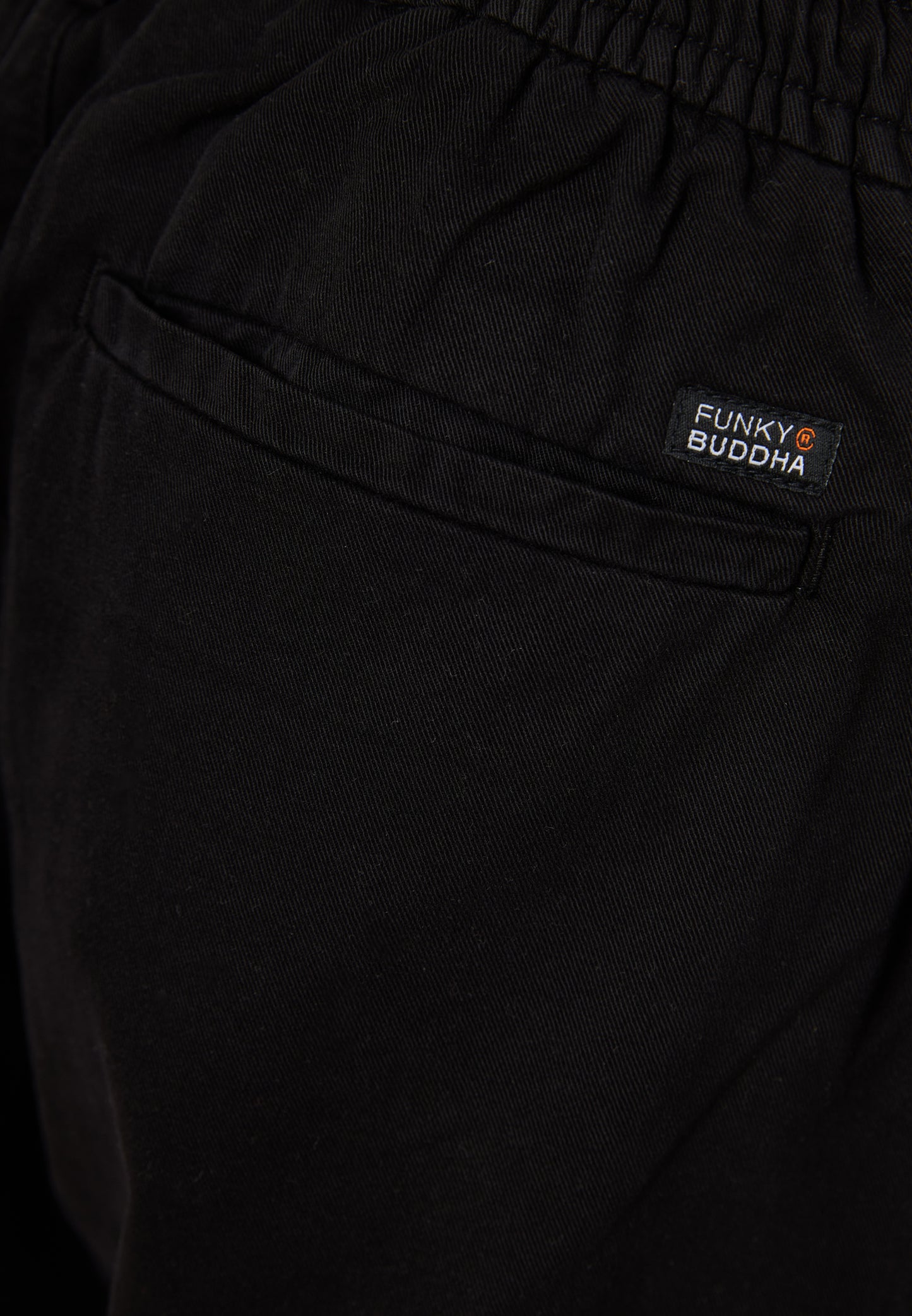 Funky Buddha Black Chino Pants