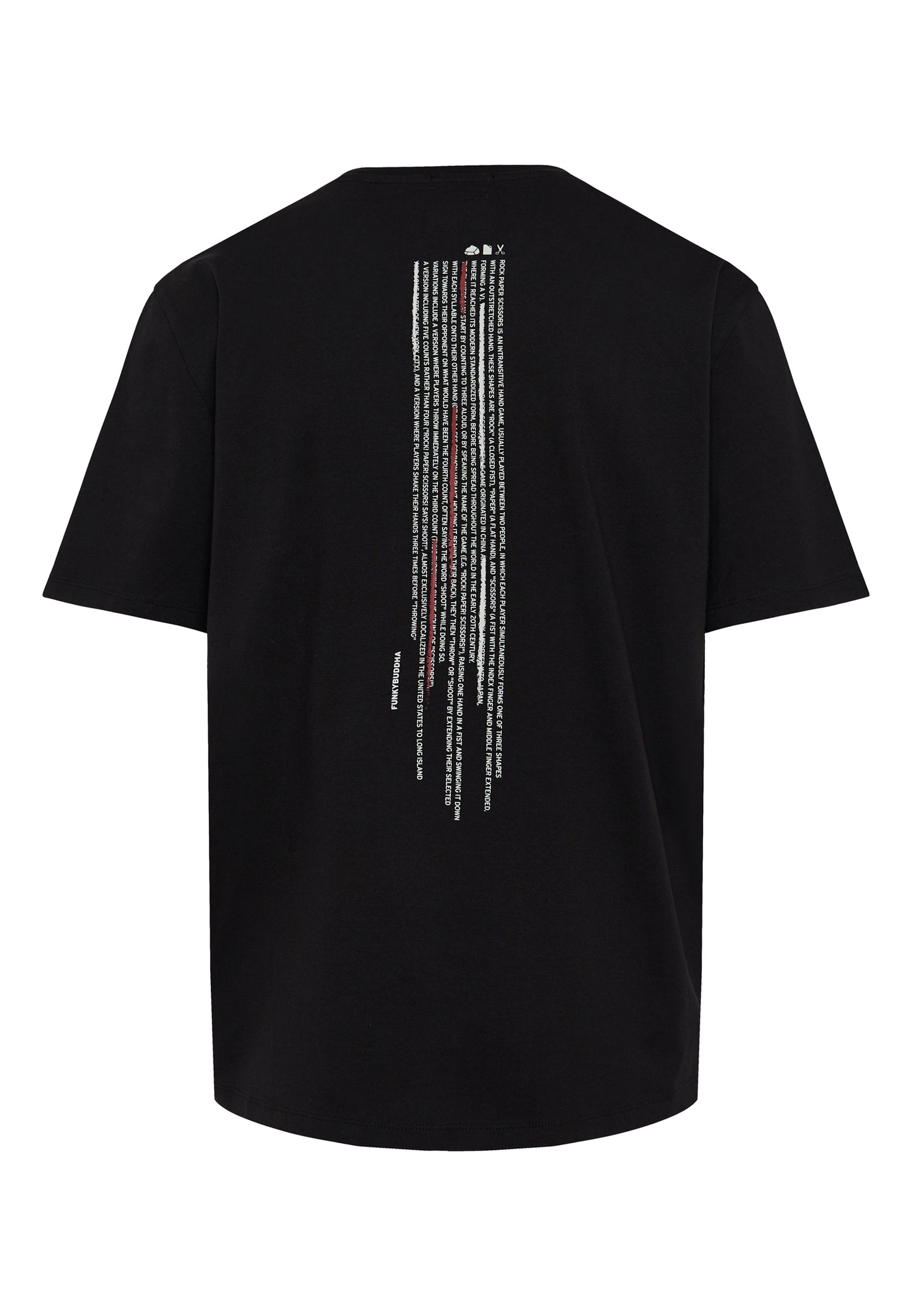Funky Buddha Black Printed T-Shirt
