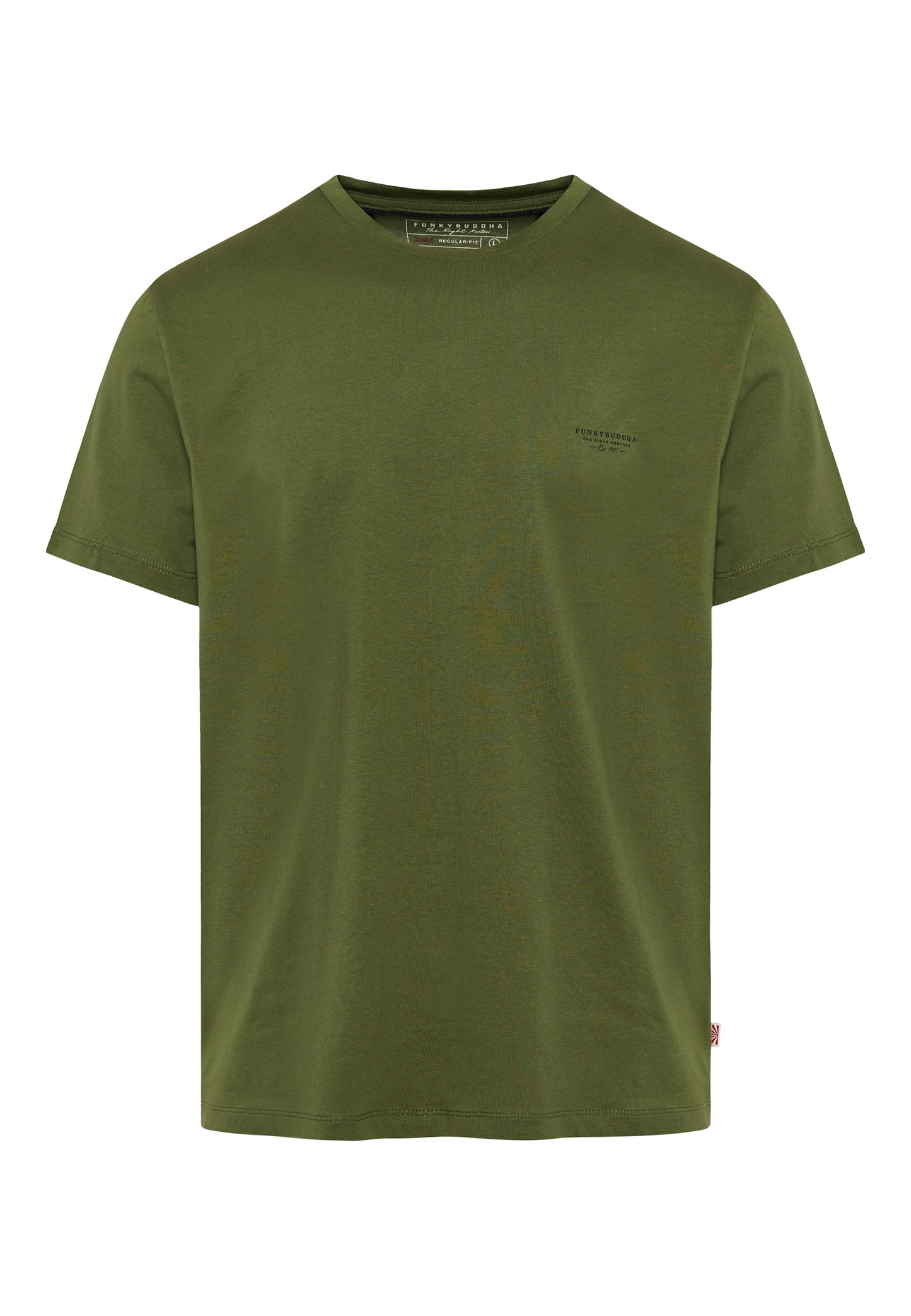 Funky Buddha Khaki T-Shirt