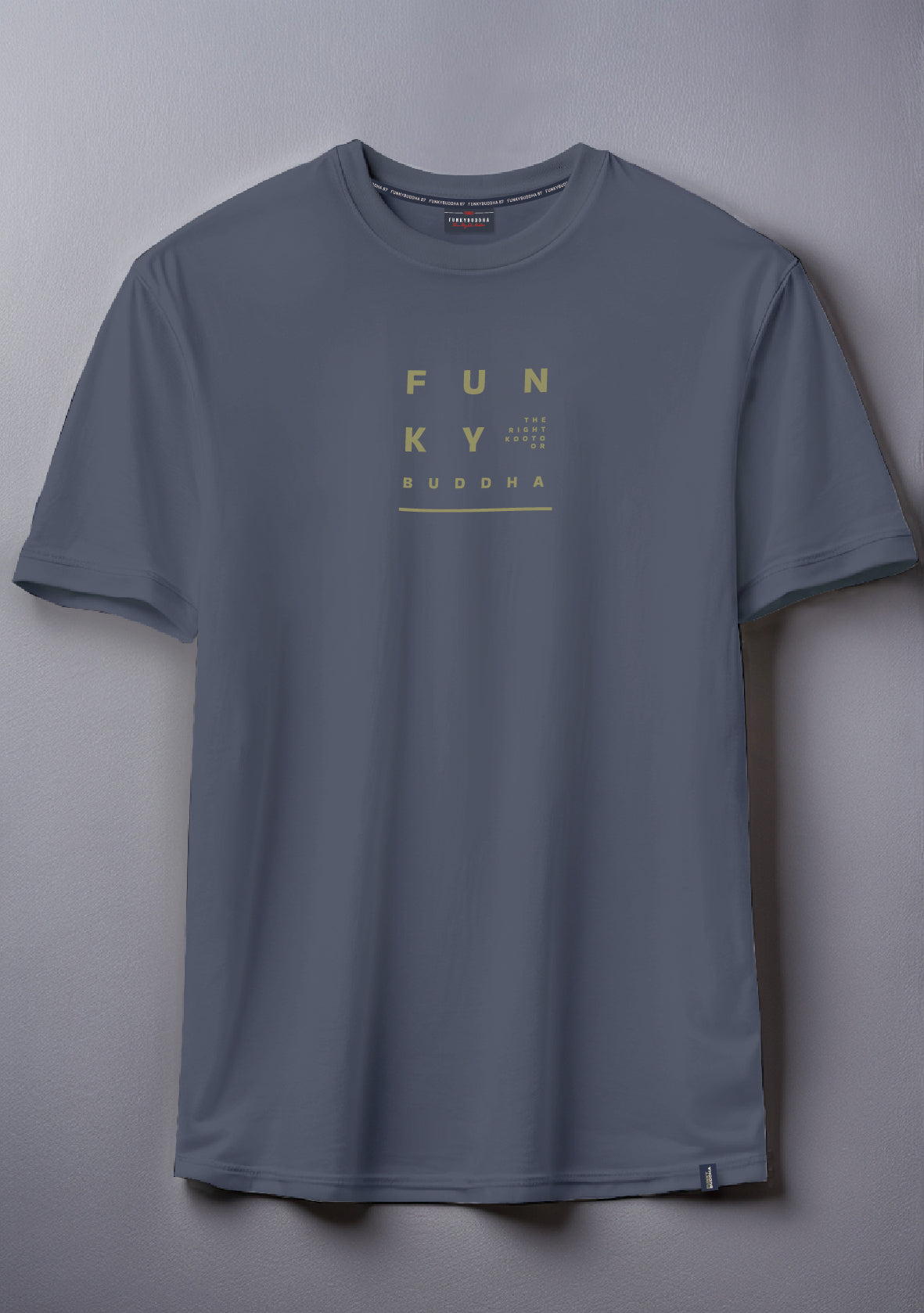 Funky Buddha Midnight Blue Relaxed T-Shirt