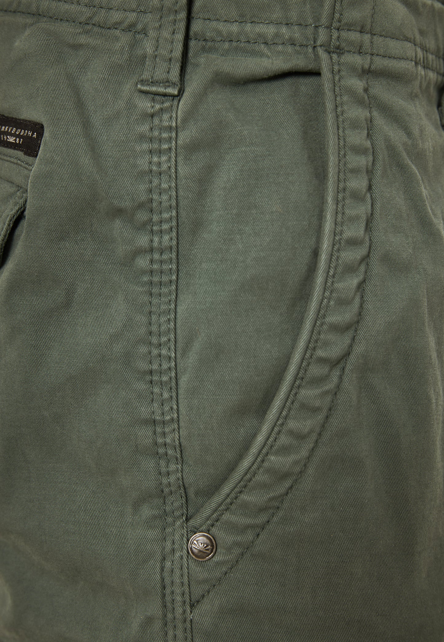 Funky Buddha Essential Mineral Green Βερμούδα Cargo