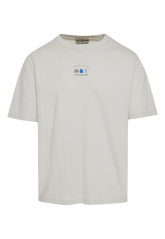 Funky Buddha Mist Printed T-Shirt