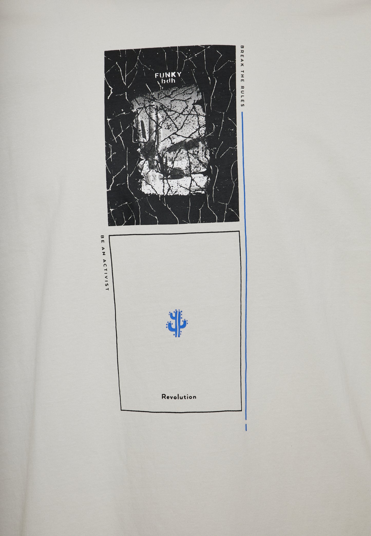 Funky Buddha Mist Printed T-Shirt