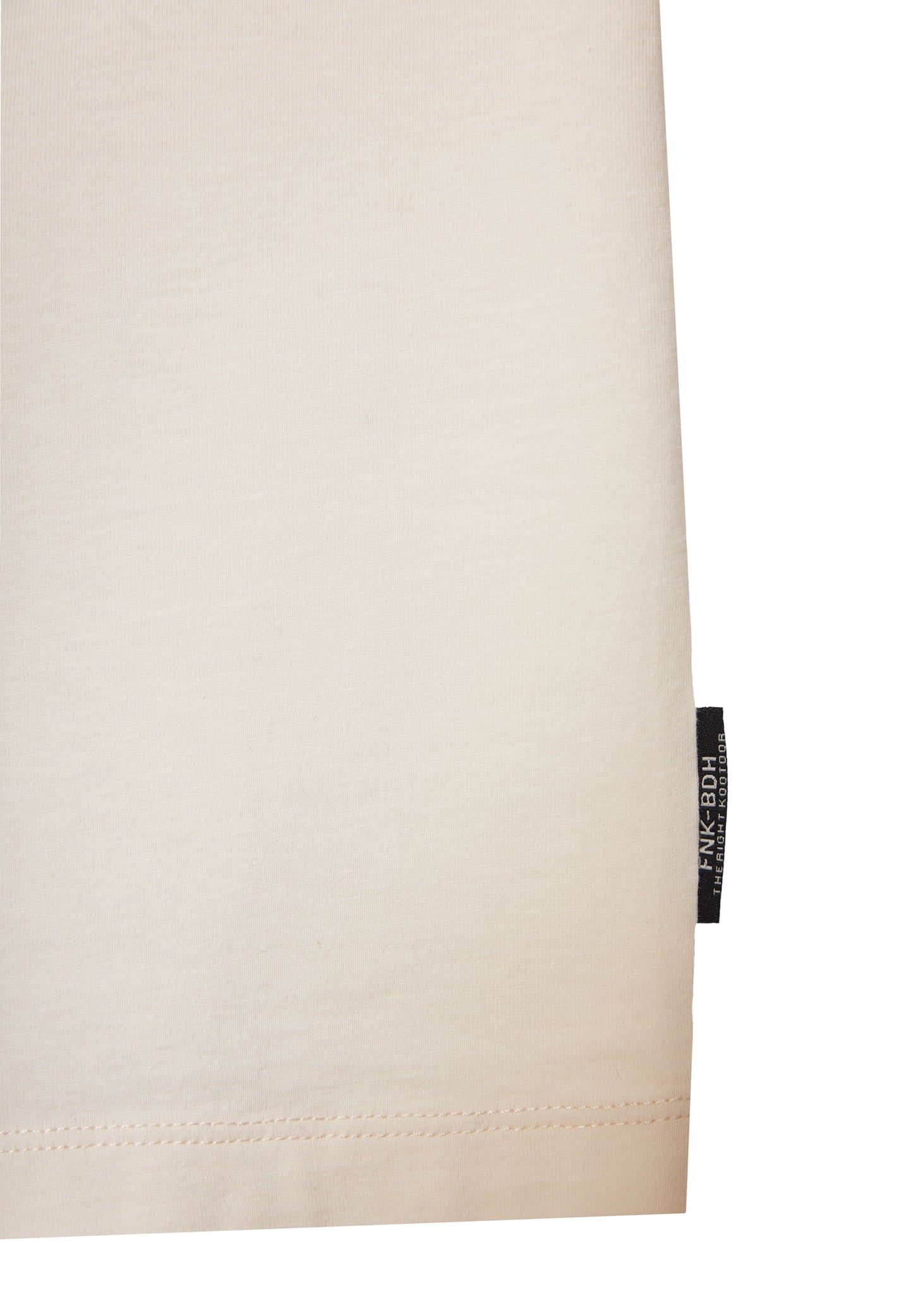Funky Buddha Relaxed Fit Off White Abstract Print T-Shirt