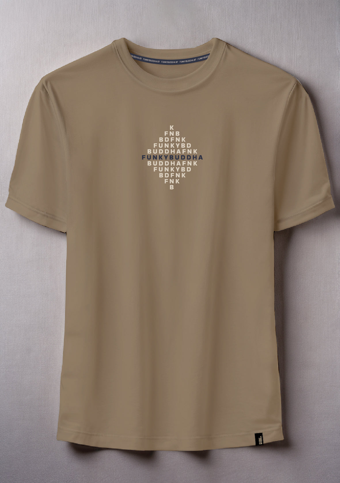 Funky Buddha Oregano Print T-Shirt