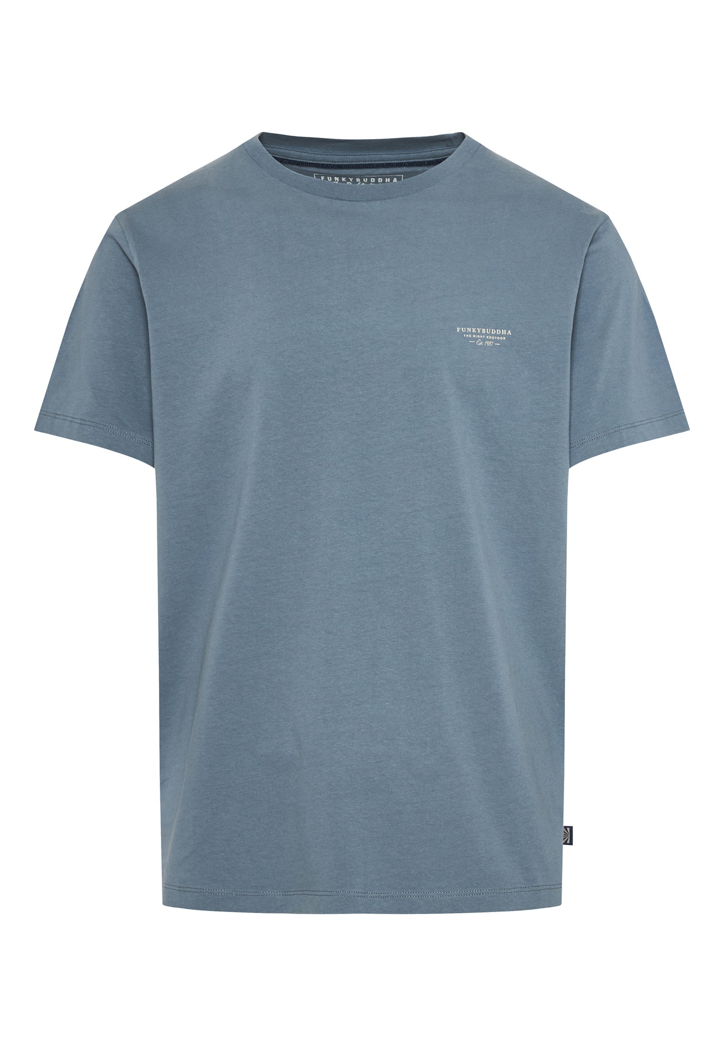 Funky Buddha Steel Grey T-Shirt