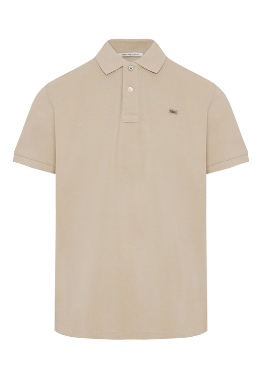 Funky Buddha Stone Polo T-Shirt