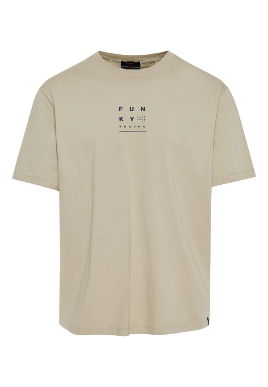 Funky Buddha Stone Relaxed T-Shirt