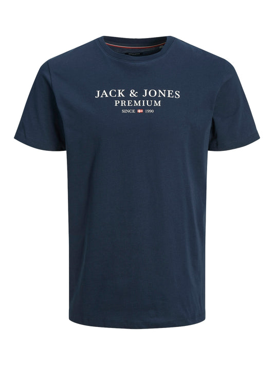 Jack&Jones JPRBLUARCHIE Tee Navy Blue Crewneck
