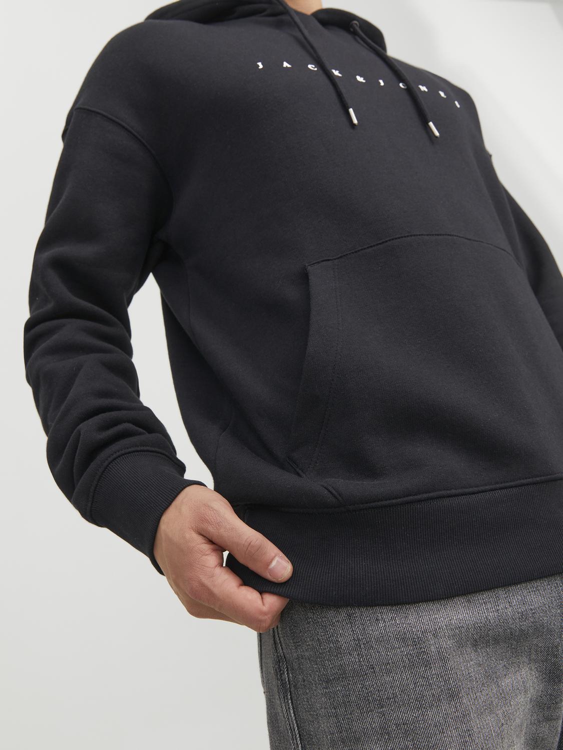 Jack&Jones JJESTAR JJ Black Hoodie