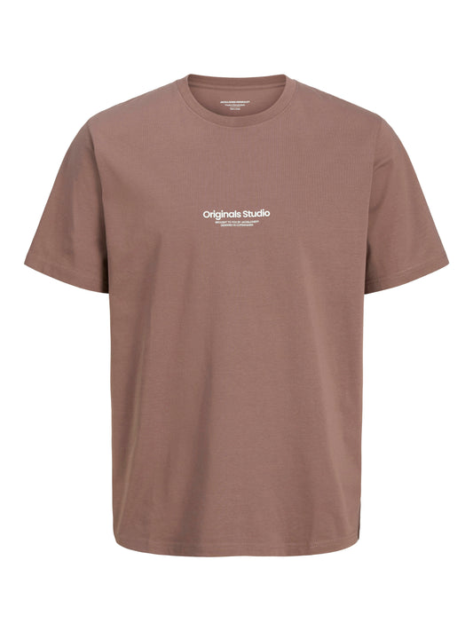 Jack&Jones Relaxed Fit JORVESTERBRO Deep Taupe T-Shirt