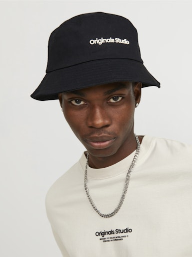 Jack&Jones JACVESTERBRO Black Bucket Hat