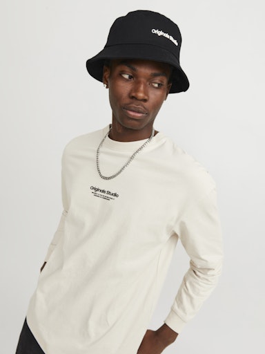 Jack&Jones JACVESTERBRO Black Bucket Hat