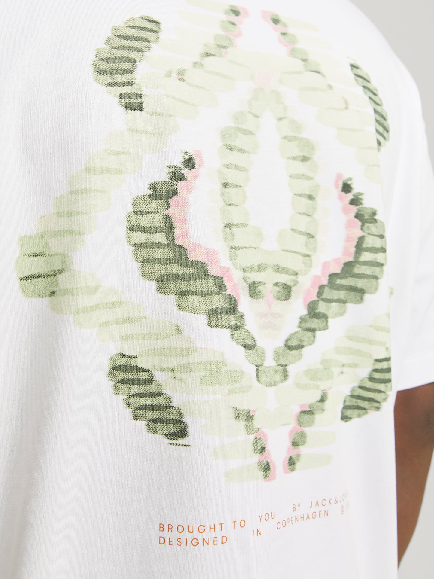 Jack&Jones Loose Fit JORPORTO Bright White T-Shirt
