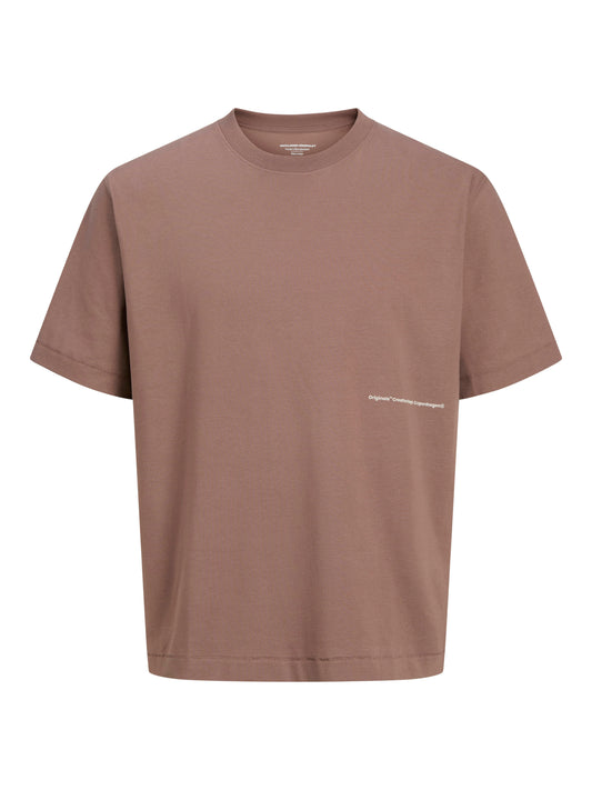 Jack&Jones Loose Fit JORPORTO Deep Taupe T-Shirt