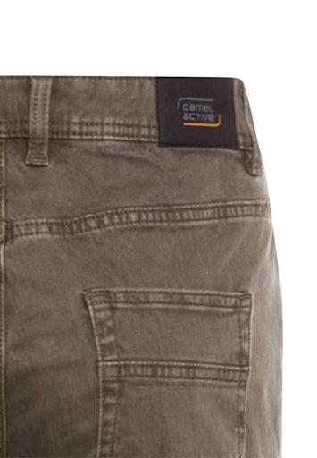Camel Active Relaxed 5Pocket Forest Green Trousers