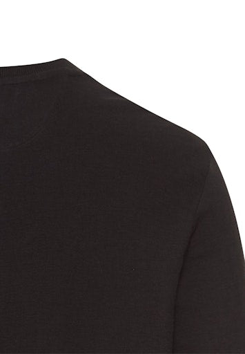Camel Active Long Sleeved Asphalt Henley Shirt