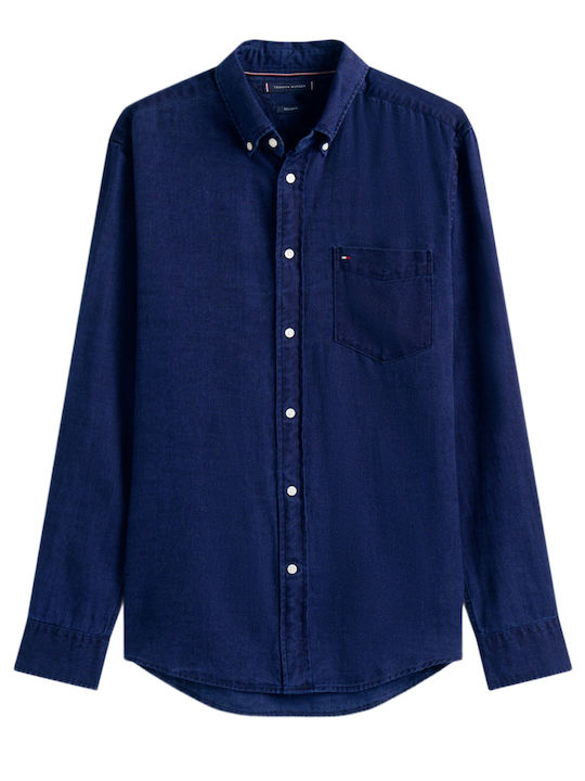 Tommy Hilfiger Indigo Flannel Shirt