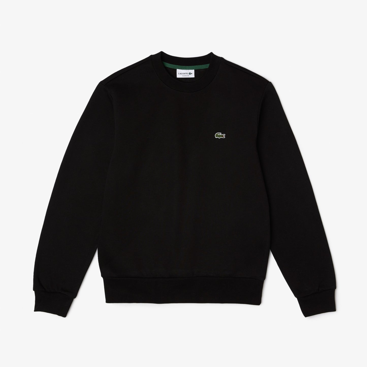 Lacoste Brushed Fleece Black Jogger Sweater