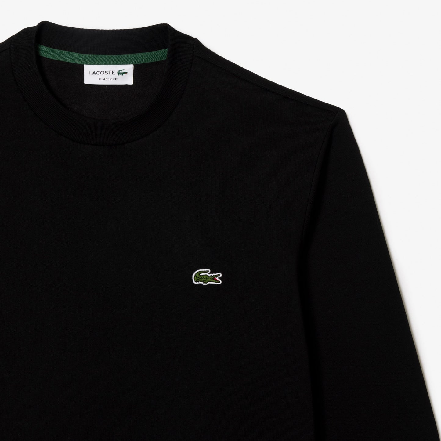 Lacoste Brushed Fleece Black Jogger Sweater