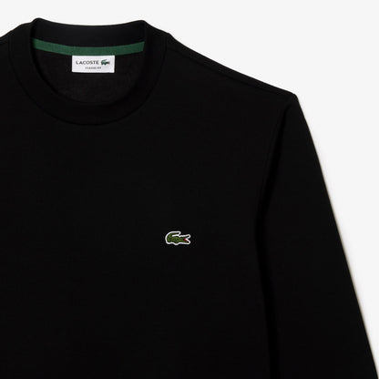 Lacoste Brushed Fleece Black Jogger Sweater