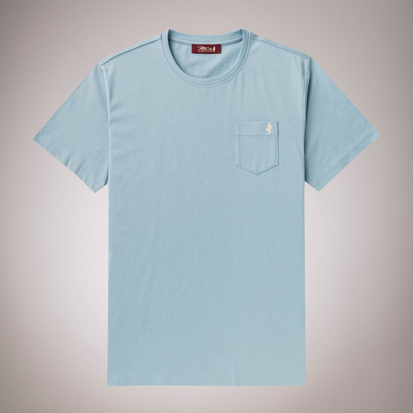 Marlboro Classics Faded Blue Pocket T-Shirt